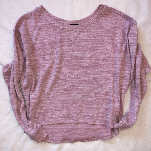 Ardene dolman sleeve pullover sweater.  Pink, S. - Picture 5 of 15